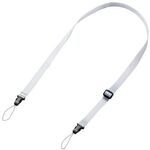 チェキアクセサリ／ストラップ／ｍｉｎｉ１２用／カラフル／ホワイト　ＩＣ－ＳＴＳＤＭ１２ＷＨ　■お取り寄せ品