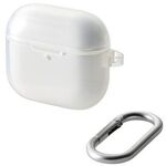 ＡｉｒＰｏｄｓ第４世代／ソフトケース／カラビナ付／クリア　ＡＶＡ－ＡＰ０６ＵＣＣＲ　■お取り寄せ品