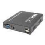 ＬＡＮケーブル利用ＶＧＡモニタＫＶＭエクステンダ／受信器単体　ＶＫ３８４－Ｒ　■お取り寄せ品