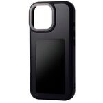 ｉＰｈｏｎｅ　１７／背面ディスプレイケース／着せ替え／耐衝撃／ブラック　ＰＭ－Ａ２５ＡＥＩＮＫ０１ＢＫ　■お取り寄せ品