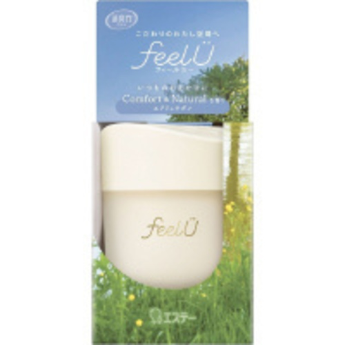 消臭力クルマ　ｆｅｅｌＵ　ゲル　本体　Ｅサボン
