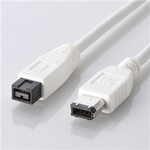 ＩＥＥＥ１３９４ｂ／ＦｉｒｅＷｉｒｅケーブル　９ｐｉｎ－６ｐｉｎ／１．０ｍ　■お取り寄せ品