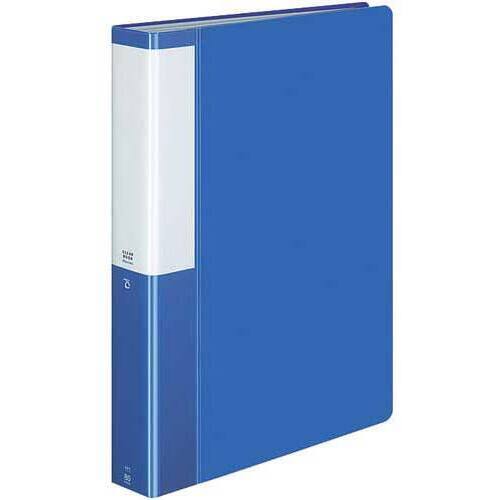 クリヤーブックポジティ　Ａ４縦　青　８０Ｐ　４冊