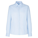 長袖ブラウス　ブルー　７号【お取り寄せ品】８営業日以内届