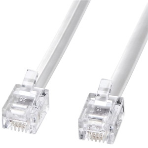 モジュラーケーブル（ホワイト・１５ｍ）　■お取り寄せ品