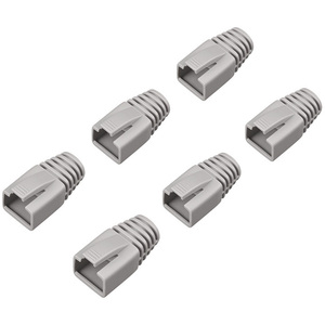 先付け用コネクター保護カバー６個入り　ライトグレー　ＢＬＡＢＲＪ４５ＬＧ６　■お取り寄せ品