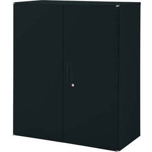 アッセ収納９００&times;４５０上置３段１０５０両開ＢＫ　【組立サービス付】