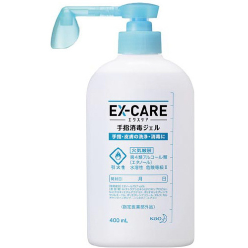 ＥＸ－ＣＡＲＥ　手指消毒ジェル　４００ｍＬ