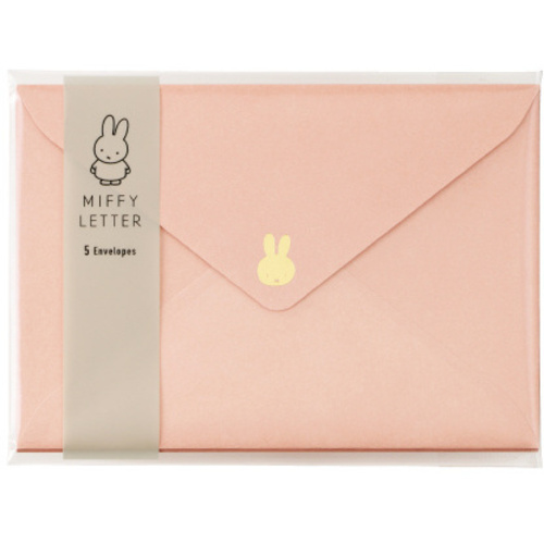 ミッフィー　洋２封筒　ピンク　【お取り寄せ品】１１営業日以内届