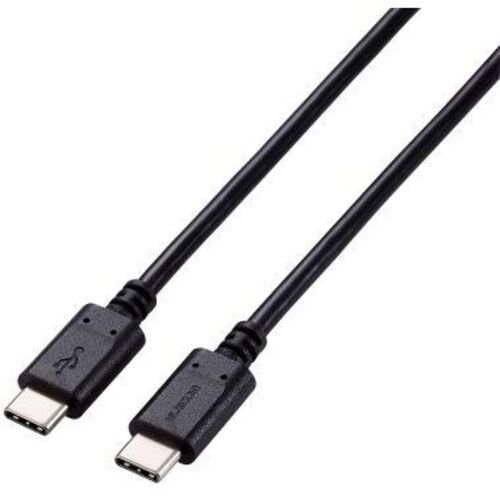 ＵＳＢ２．０ケーブル／Ｃ－Ｃ／認証品／５Ａ出力／２．０ｍ／ブラック　Ｕ２Ｃ－ＣＣ５ＰＣ２０ＮＢＫ　■お取り寄せ品