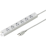 工事物件雷ガードタップ　３Ｐ・６個口　マグネット付き　３ｍ　ＴＡＰ－Ｋ６ＮＳＰ－３　■お取り寄せ品