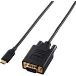 変換ケーブル／ＵＳＢ　Ｔｙｐｅ－Ｃ　－　ＶＧＡ／１．０ｍ／ブラック　ＣＡＣ－ＣＶＧＡ１０ＢＫ２　■お取り寄せ品