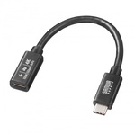 ＵＳＢ５Ｇｂｐｓ　Ｔｙｐｅ－Ｃ延長ケーブル（ＰＤ１００Ｗ・０．１ｍ）　ＫＵ－５ＧＣＣＰ１００ＥＮ０１　■お取り寄せ品