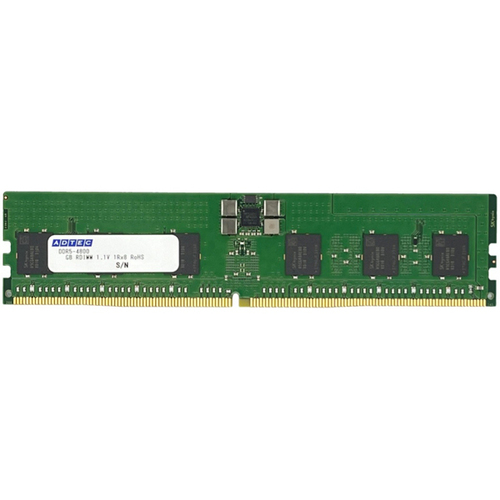 ＤＤＲ５－４８００　ＲＤＩＭＭ　３２ＧＢ　２Ｒｘ８　８０ｂｉｔ　ＡＤＳ４８００Ｄ－Ｒ３２ＧＤＢＴ　■お取り寄せ品