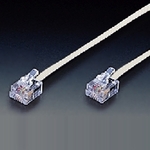 モジュラーコード　６極４芯タイプ（５Ｍ）　白色　ＴＦ－１５０ＷＴ　■お取り寄せ品