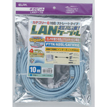 ＬＡＮケーブル　ＣＡＴ６　１０ｍ　ブルー　ＬＡＮ－１１００（ＢＬ）　■お取り寄せ品