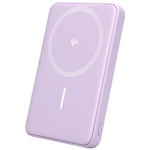 マグネットワイヤレスモバイルバッテリー　ペールアイリス　ＭＯＴ－ＭＢＱＩ５００１－ＥＣＰＵ　■お取り寄せ品