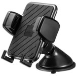 スマートフォン用車載ホルダー（手帳型ケース対応・オンダッシュタイプ）　ＣＡＲ－ＨＬＤ１１ＢＫ　■お取り寄せ品