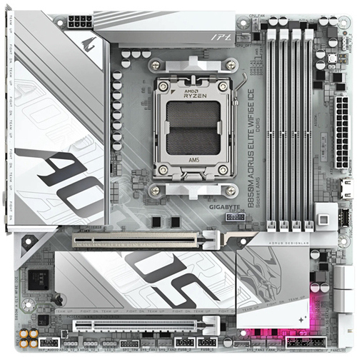 Ｍｉｃｒｏ－ＡＴＸマザーボード　Ｂ８５０Ｍ　ＡＯＲＵＳ　ＥＬＩＴＥ　ＷＩＦＩ６Ｅ　ＩＣＥ　■お取り寄せ品