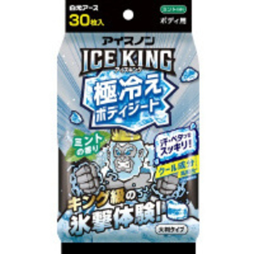アイスノンＩＣＥＫＩＮＧボディシートミント３０枚