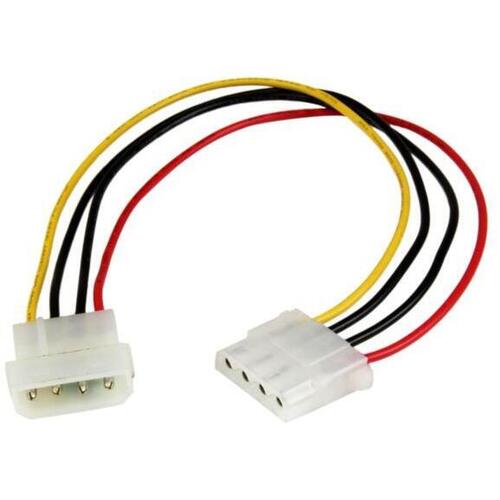 ＰＣ電源延長ケーブル／ＬＰ４（大４ピン・オス－メス）／３０．５ｃｍ　ＬＰ４ＰＯＷＥＸＴ１２　■お取り寄せ品