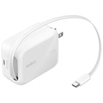 ＢｏｏｓｔＣｈａｒｇｅ　Ｐｒｏ　６７Ｗ　１ポート　巻き取り式ＵＳＢ－Ｃケーブル付き　ＧａＮ充電器　■お取り寄せ品