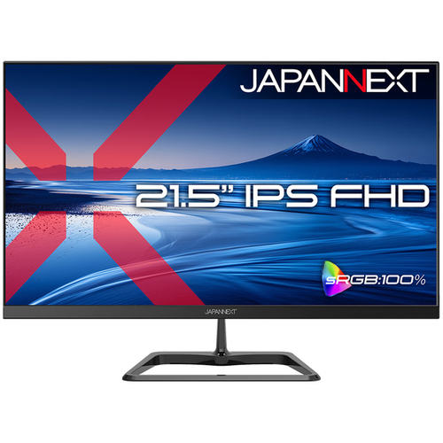 液晶ディスプレイ　２１．５型／１９２０&times;１０８０／ブラック　ＪＮ－ＩＰＳ２１５Ｆ３　■２営業日内届