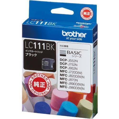純正インク　ＬＣ１１１ＢＫ　ブラック