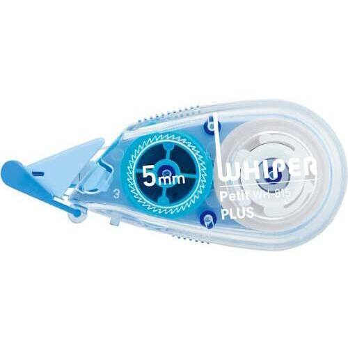 修正テープ　ホワイパープチ　５ｍｍ　ブルー１０個