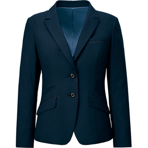 ジャケット　ネイビーストライプ　１３号　ＡＲ４８８２－１