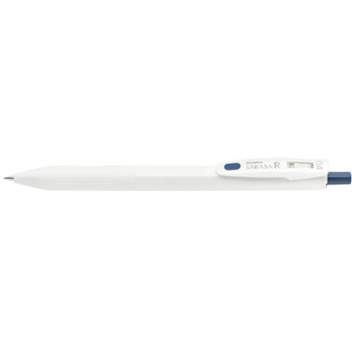 サラサ　Ｒ　０．４ｍｍ　白軸　ブルーグレー