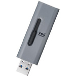 ＵＳＢメモリ　ＵＳＢ３．２　１２８ＧＢ　グレー