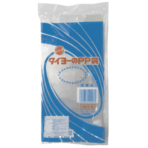 タイヨーのＰＰ袋０．０３ｍｍ　Ｎｏ．６