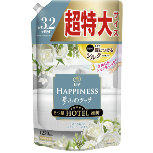 レノアハピネスホワイトティー詰替超特大１２８５ｍｌ