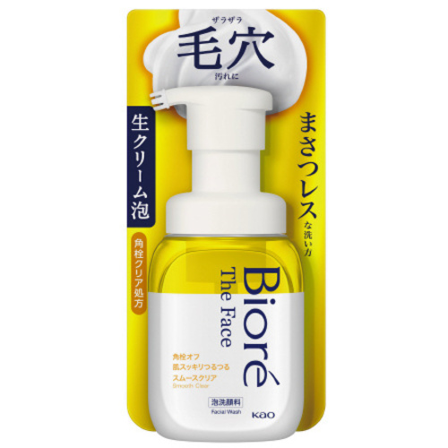 ビオレ　ザフェイス泡洗顔料Ｓクリア　本体Ｘ６　【お取り寄せ品】５営業日以内届