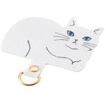 ストラップホールシート／アニマルタイプ／シロネコ／１口タイプ／１枚入り　Ｐ－ＳＴＨＤ１ＡＭＣＡＴＷ　■お取り寄せ品