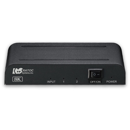 ８Ｋ対応　１入力２出力　ＨＤＭＩ分配器　ＲＳ－ＨＤＳＰ２－８Ｋ　■お取り寄せ品