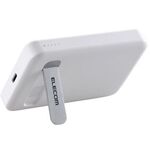 モバイルバッテリー／マグネット／ワイヤレス／５０００ｍＡｈ／ホワイト　ＤＥ－Ｃ５３－５０００ＷＨ　■お取り寄せ品