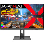 ゲーミングディスプレイ　２７型／３８４０×２１６０／ブラック　ＪＮ－ＩＰＳ２７Ｇ１２０Ｕ－ＨＳＰＣ６　■２営業日内届