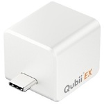Ｑｕｂｉｉ　ＥＸ　ＰＤ充電対応　高速バックアップストレージ　（メモリ内蔵）　５１２ＧＢ　ホワイト　■お取り寄せ品