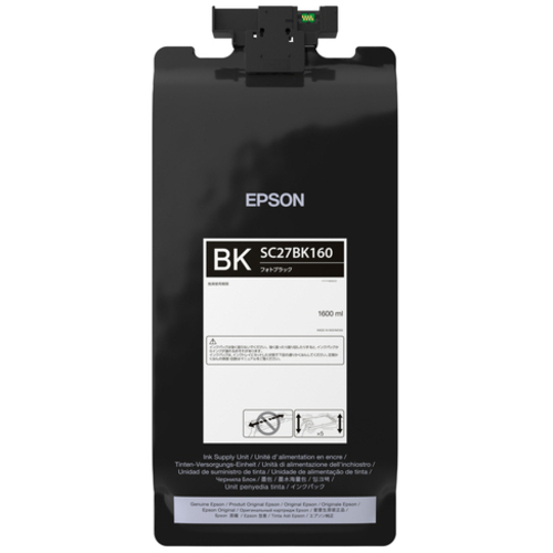 ＳｕｒｅＣｏｌｏｒ用　インクパック／フォトブラック（１６００ｍｌ）　ＳＣ２７ＢＫ１６０　■お取り寄せ品