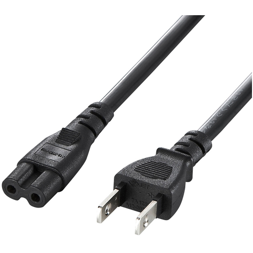 電源コード（２Ｐ・ストレートコネクタ・２ｍ）　ＫＢ－ＤＭ２Ｓ－２　■お取り寄せ品