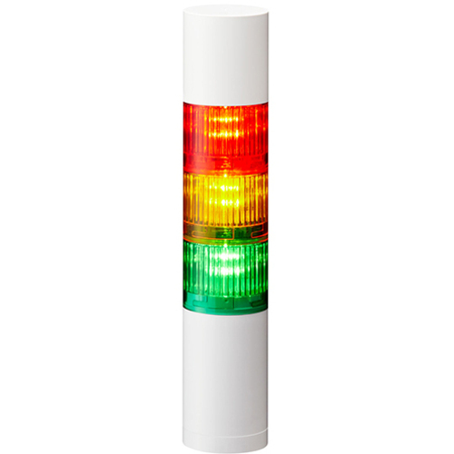 ＬＲ５シグナル・タワー積層信号灯Φ５０　ＬＲ５－３０１ＷＪＢＷ－ＲＹＧ　■お取り寄せ品