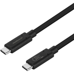 ＵＳＢケーブル／Ｃ－Ｃ／ＰＤ２４０Ｗ／４０Ｇｂｐｓ／１ｍ／ブラック　ＯＷＬ－ＣＢ４０Ｇ０１ＣＣ１０－ＢＫ　■お取り寄せ品