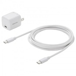 ＵＳＢ　ＰＤ対応キューブ型ＡＣ充電器（ＰＤ２０Ｗ・Ｔｙｐｅ－Ｃケーブル付属）　■お取り寄せ品
