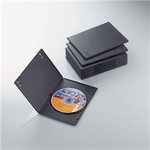 スリムＤＶＤトールケース　ＰＰ製　ブラック　１０個　■お取り寄せ品