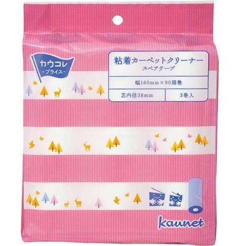 粘着クリーナースペア　１６０ｍｍ&times;９０周　１８巻