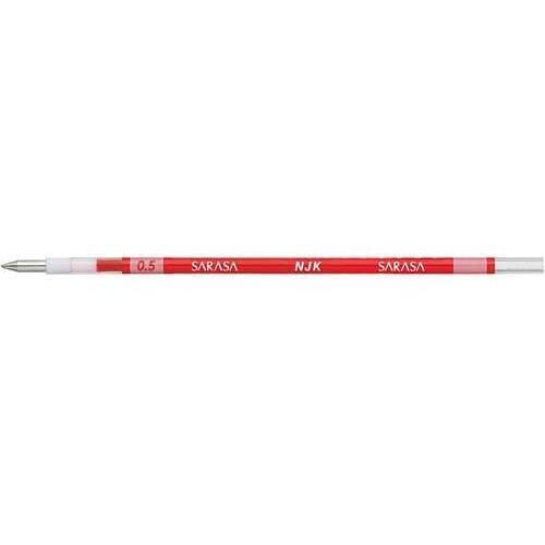 ボールペン替芯ＮＪＫ－０．５芯　赤　１０本