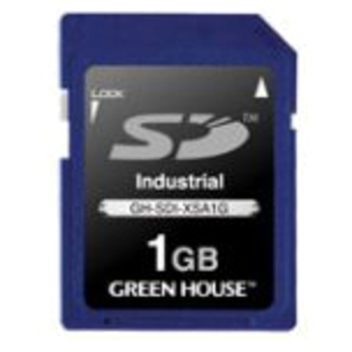 インダストリアルＳＤカード　ＳＬＣ　－４０～＋８５℃　１ＧＢ　■お取り寄せ品