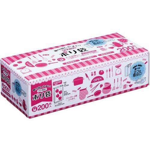 Ｐａｃｋ　Ｄｏ！ポリ袋　Ｍ　２００枚入&times;１０